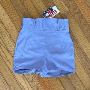 Pinup couture Lavender Women's Traci lords pinup Shorts m